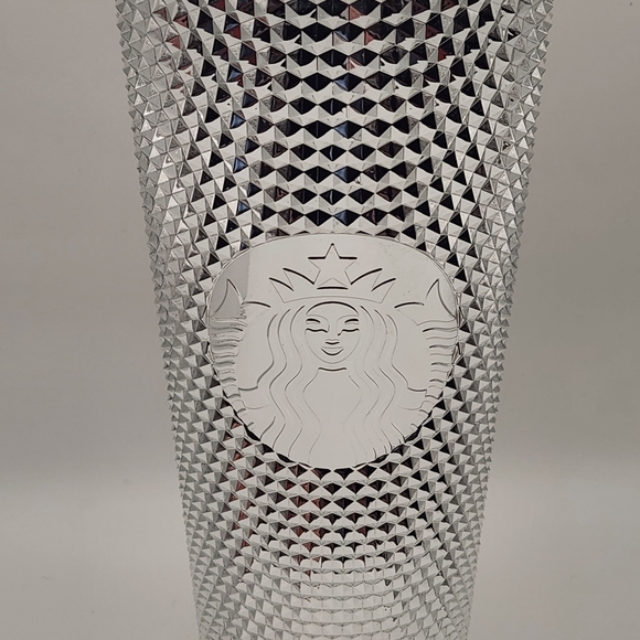 Disney Starbucks 2021 Silver Mickey Anniversary Textured Tumbler - Picture 4 of 7